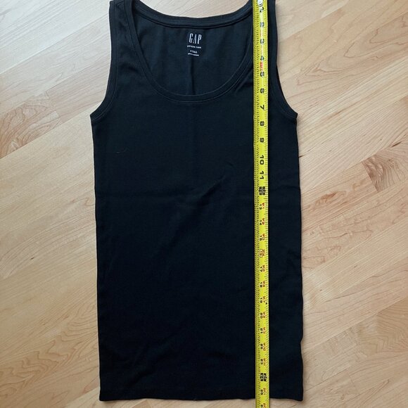 NWT Gap Modern Tank Top Black Womens size Small Tall - Picture 3 of 9
